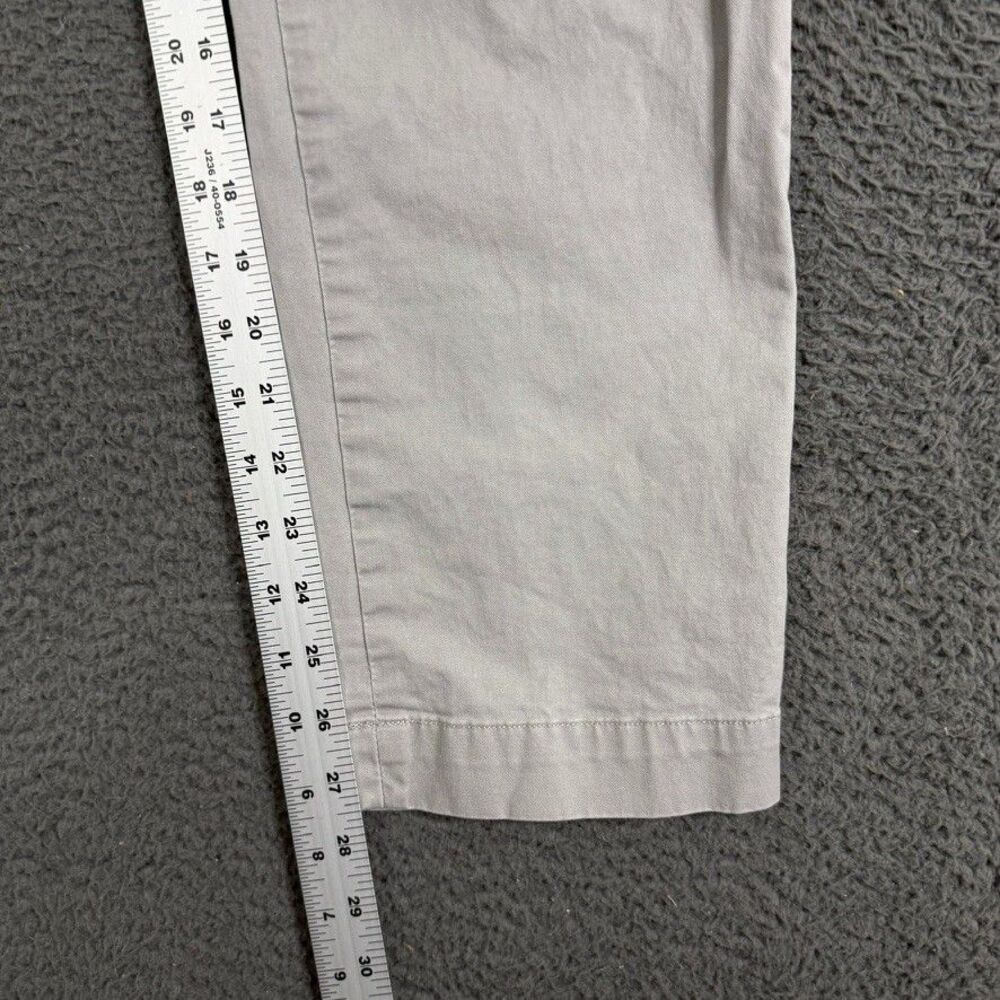 Polo Ralph Lauren Pants Mens 34x30 Gray Slim Fit Stretch Chino Preppy Casual - Picture 5 of 15